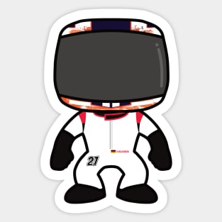 Nico Hulkenberg Custom Mini Figure – F1 2023 Season Sticker